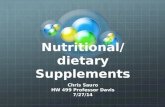 Nutritional/Dietary Supplements