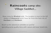 Raincoats camp site@Village Saskhet,Mussorie