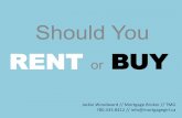 Should You Rent or Buy- Take the quiz now!