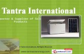 Solar Fan and Coolers by Tantra International Mumbai