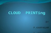 Cloud  printing final