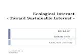 Ecological Internet and Future Internet Research