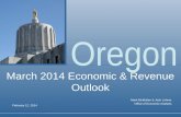 Oregon Economic and Revenue Forecast, March 2014