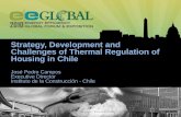 Strategy, Development and Challenges of Thermal Regulation of Housing in Chile
