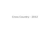 Cross country   2012