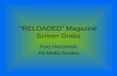 Reloaded Magazine Screen Grabs