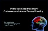 Dr. Deon Louw, mTbi Conference and AGM, June 15, 2012