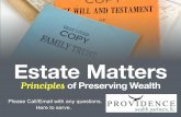 Providence Wealth Partners Principles of-preserving-wealth