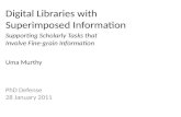 Digital libraries with superimposed information - Ph.D. Defense