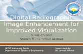 Digital radiographic image enhancement for improved visualization