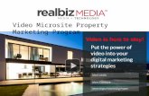 Realbiz Media video microsite broker program