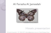 Al Farasha Al Jameelah Hotel Presentation Jan 2012