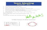Sales Meeting Agenda Notes - Realtor Icons, Prudential Gary Greene, Realtors - The Woodlands TX / March 29th, 2011