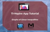Nspire--iPadAppTutorial--Graphs of Linear Inequalities