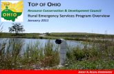 Top of Ohio RC&D Emergency Services Brief 20110112