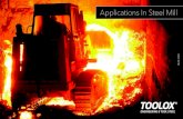 Toolox steel mill applications