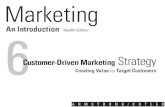 Customer-Driven Marketing Strategy : Creating Value for Target Customers