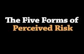 The five forms of perceived risk