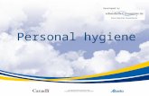Personal hygiene :D
