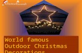 World famous outdoor christmas decorations