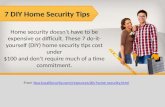 DIY Home Security