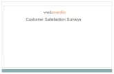 WebMedia Customer Satisfation Survey - Roland Cardoza