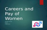 Careers and pay of women