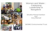 Women and Water :  Catalysing Leadership in Bangalore