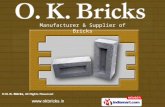 Fly Ash Bricks by O. K. Bricks Pune