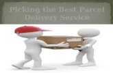 Picking The Best Parcel Delivery Service