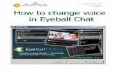 How to Change Voice in Eyeball Chat