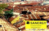 Sustainable sanitation in urban slums