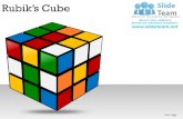 Rubiks cubes powerpoint presentation slides ppt templates
