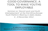 AEYP_ Good governance  a tool to make youths employable