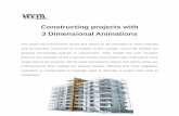 Constructing projects with 3-Dimensional Animations