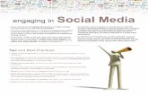 How to engage with social media