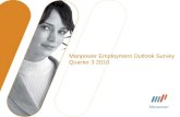 Q3 2010 - Manpower Employment Outlook Survey Presentation, National