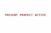 Present perfect active