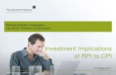 Investment Implications of RPI to CPI