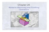 Ch26 abrassive machining