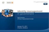 Identity management in government, mr. iurie turcanu