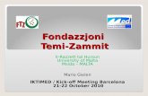 Presentation Iktimed Temi Zammit
