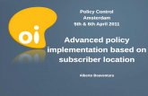 Advanced Policy Implementation Based On Subscriber Locatioon V3.0