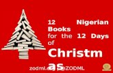 12 Nigerian Books For The 12 Days of Christmas - ZODML
