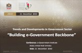 Trends and Development in Government Sector: Building e-Government Backbone
