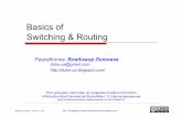 Basics of routing & switching: RIP, OSPF
