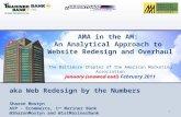 AMA in the AM-An Analytical Approach to Web Redesign & Overhaul 022311
