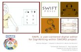 SIGNWRITING SYMPOSIUM PRESENTATION 4: SWift Digital Editor for SignWriting within the SWORD Project by Fabrizio Borgia, Claudia Bianchini and Maria De Marsico
