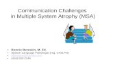 Speak Up! CC Volunteer Training: MSA Overview + Speech Exercises Master Slides