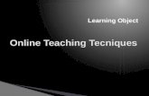 Lo teaching techniques